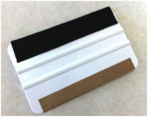 Plastic Squeegee for Stripe Application